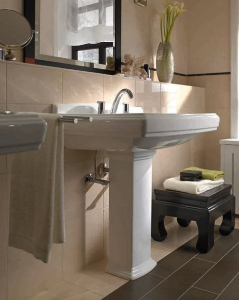 Pedestal basins 